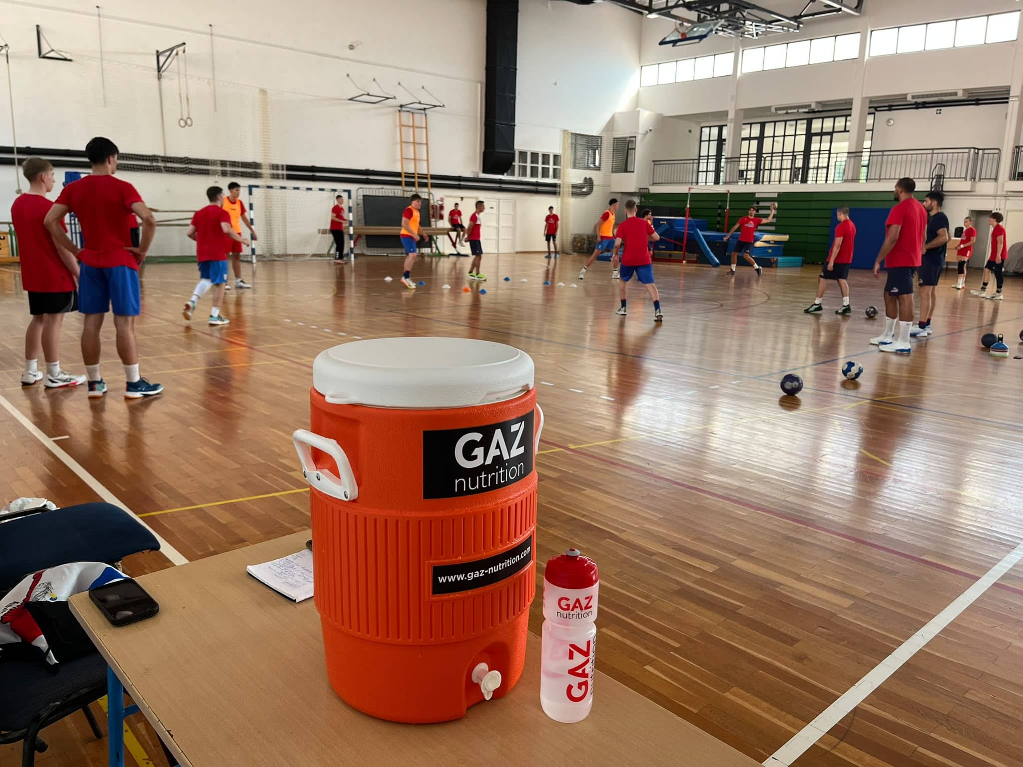 GAZ Nutrition oprema i treninzi na Dubrovnik Handball Campu 2026
