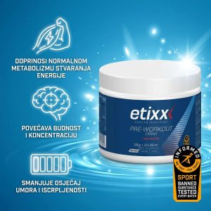 Etixx Pre-Workout Drink - Slika 4