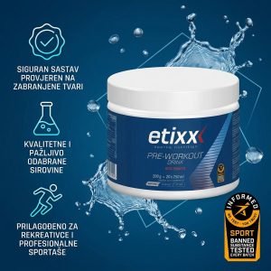 Etixx Pre-Workout Drink - Slika 3