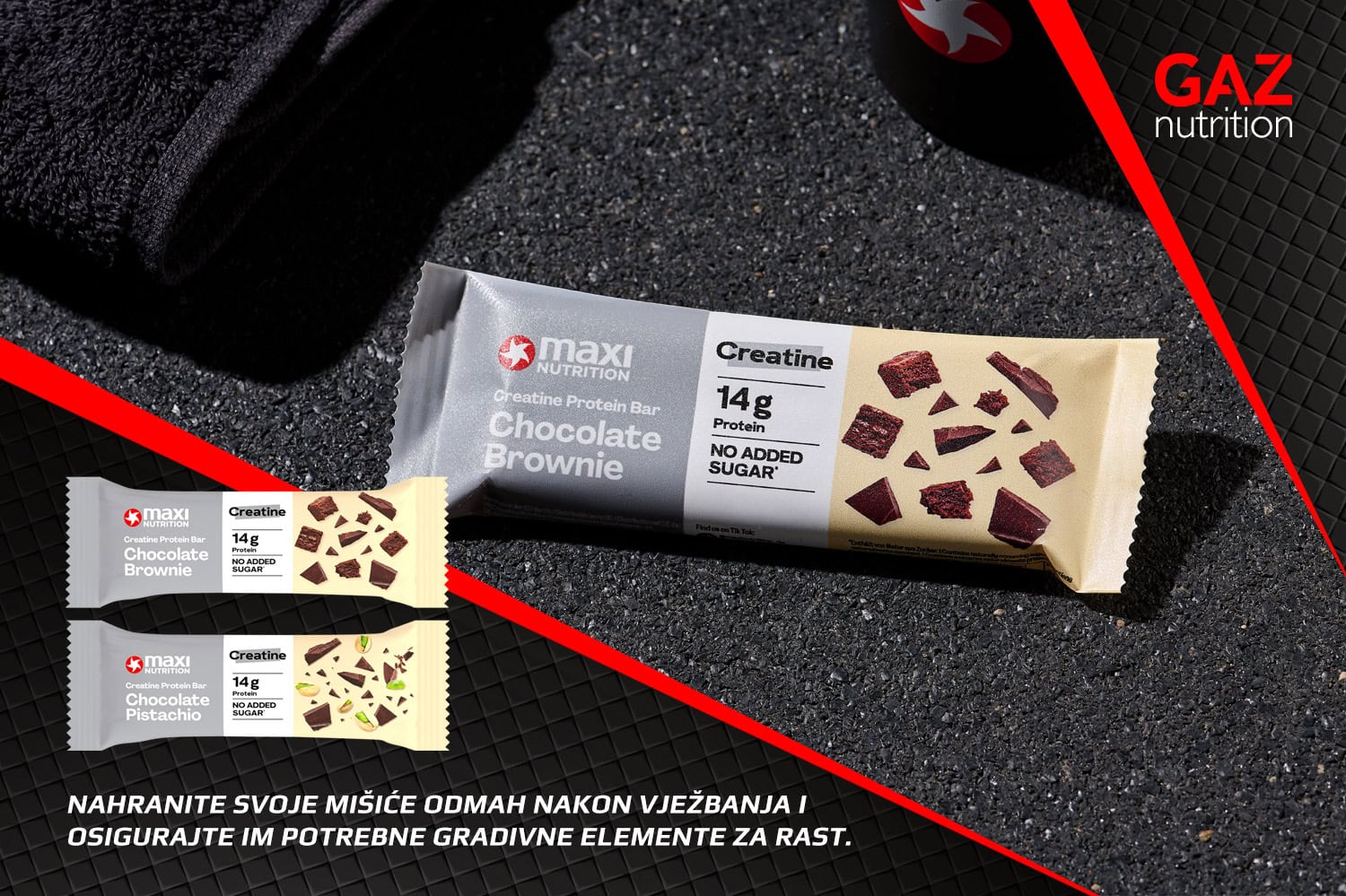 MaxiNutrition Creatine Bar pakiranje