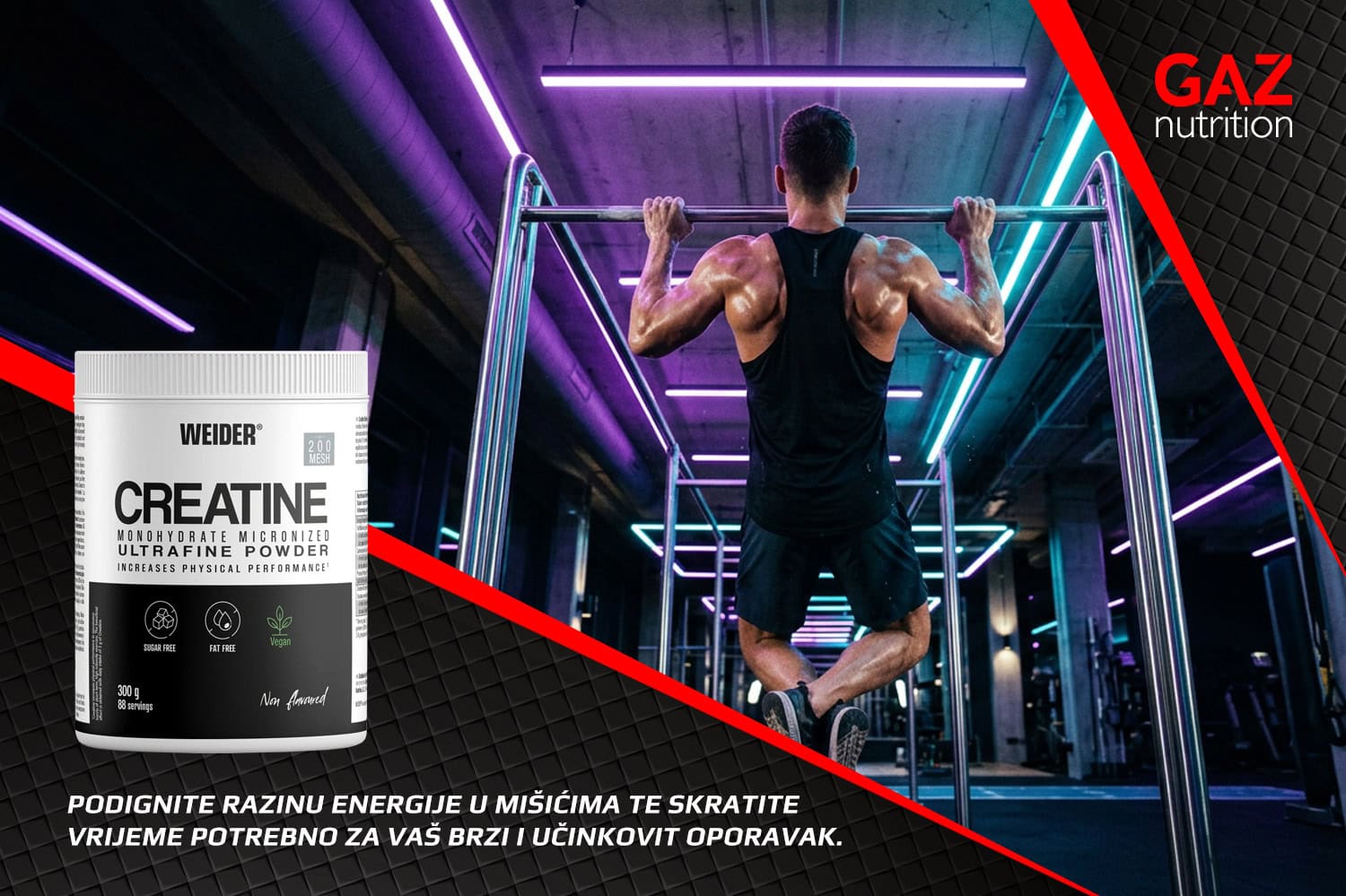 Weider Creatine Monohydrate Micronised Powder