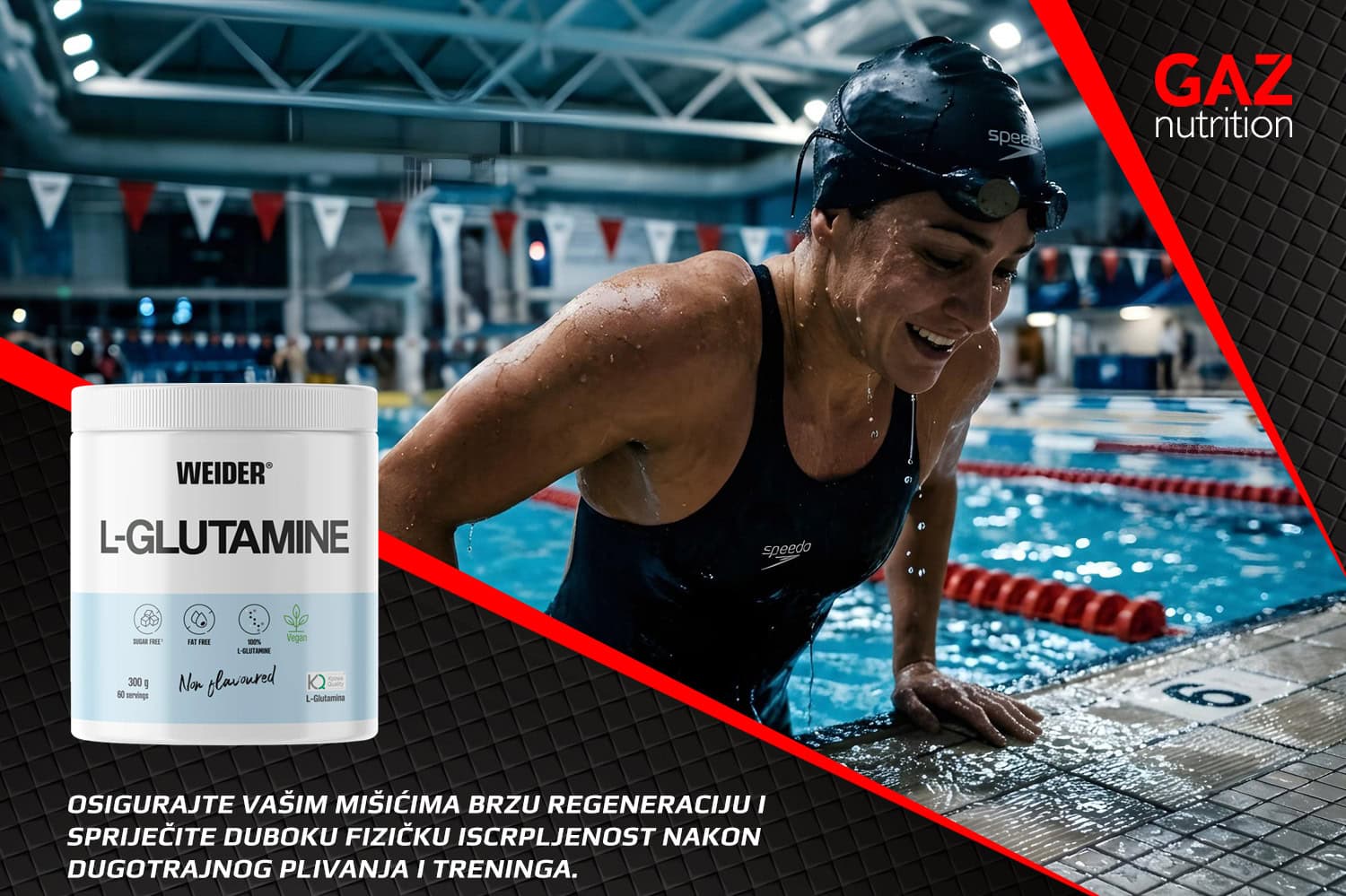 Weider L-Glutamine Kyowa Quality