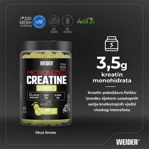Weider Micronized Creatine Gummies - Slika 3