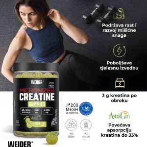 Weider Micronized Creatine Gummies - Slika 2