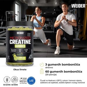 Weider Micronized Creatine Gummies - Slika 4