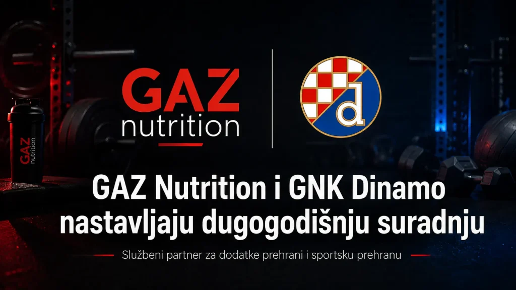 GAZ Nutrition i GNK Dinamo nastavljaju dugogodišnju suradnju