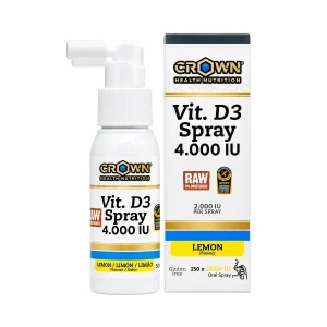 Crown Health Nutrition Vit D3 Spray 4000 IU RAW - Slika 1