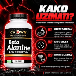 Crown Sport Nutrition Beta-Alanine - Slika 5