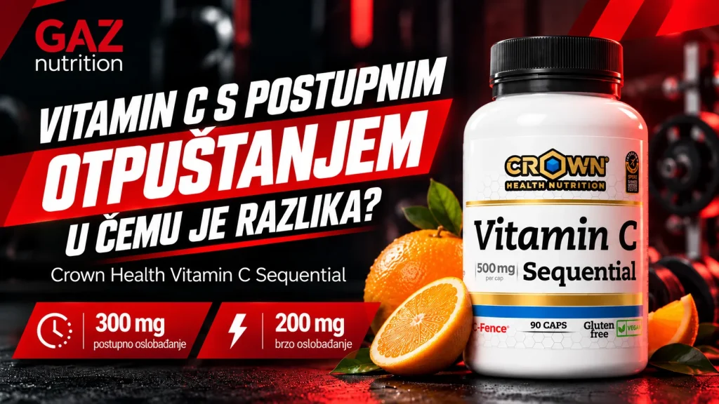 Vitamin C s postupnim otpuštanjem – kako djeluje?